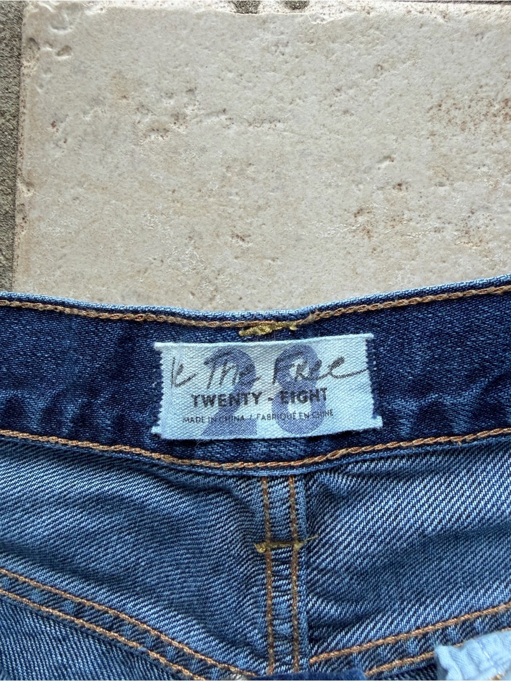 We the Free Distressed Denim Shorts - Picture 3 of 4